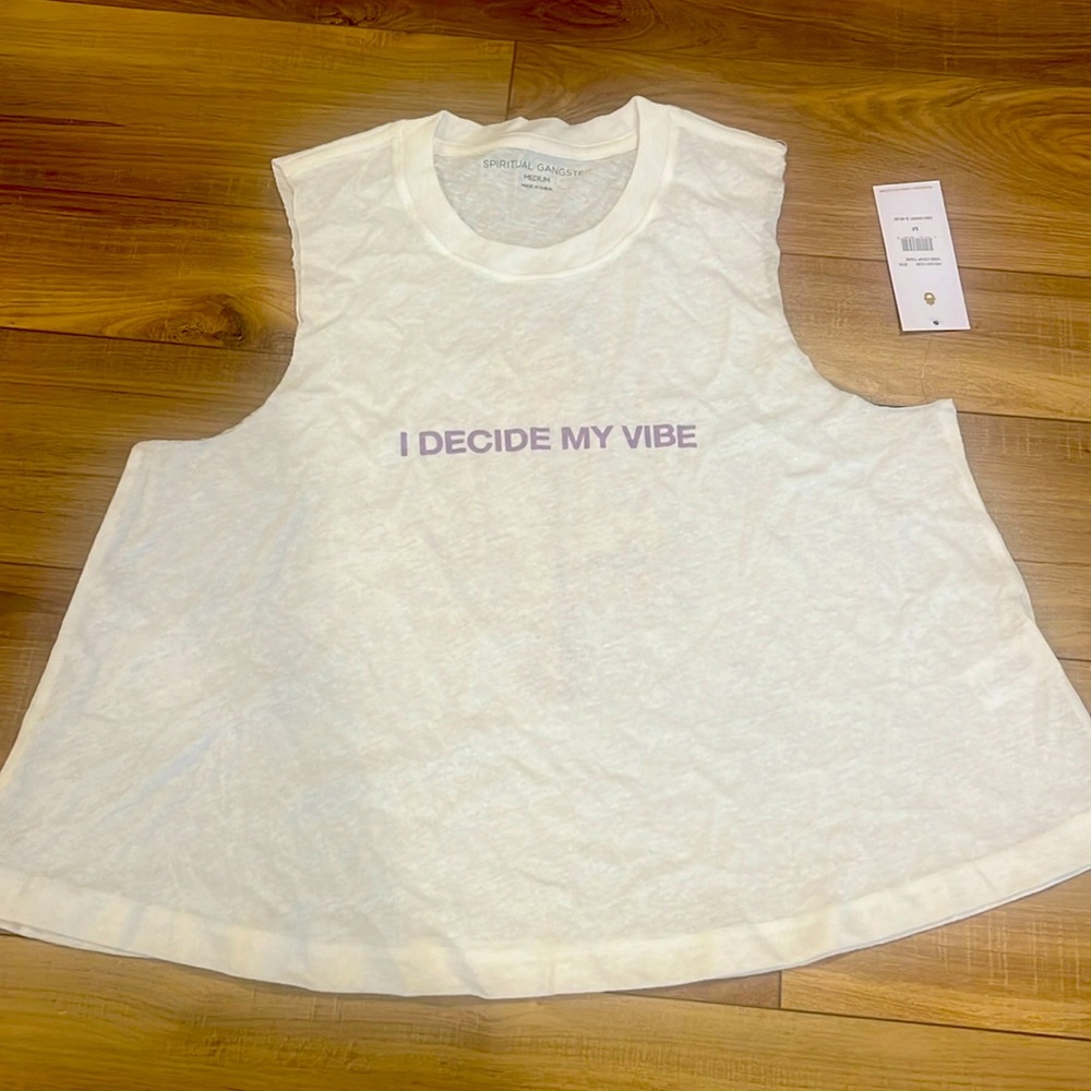Spiritual gangster tank top